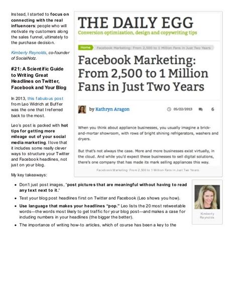 31 Must-Read Social Media Marketing Articles