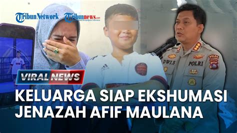 Keluarga Siap Ekshumasi Jenazah Afif Maulana Polda Sumbar Bantah