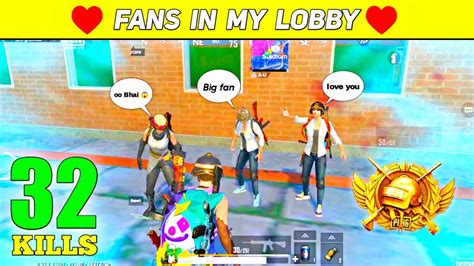 😤 Fans In My Lobby 32 Kills Solo Vs Squad Full Rush Gameplay Pubg