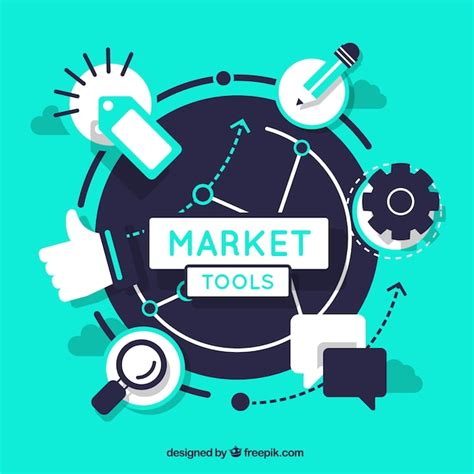 Free Vector | Market tools