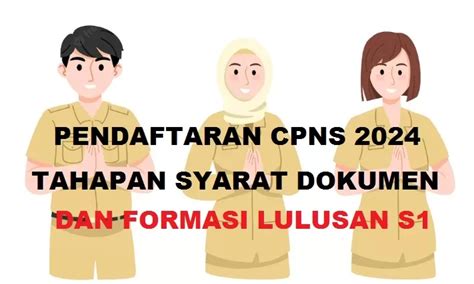 Pendaftaran Cpns 2024 Segera Dibuka Ini Tahapan Lengkap Syarat Dokumen