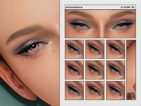 Cosimetic S Party Eyeshadow N Sims Cc Makeup Makeup Cc Sims