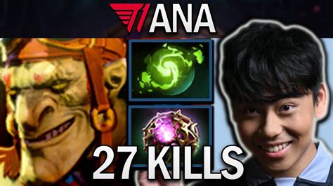 Batrider Dota 2 Gameplay T1 Ana With 27 Kills And Refresher Octarine