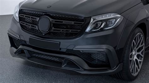 Front Spoiler Lip BS Style Carbon For Mercedes Benz GLS AMG X166 AMG