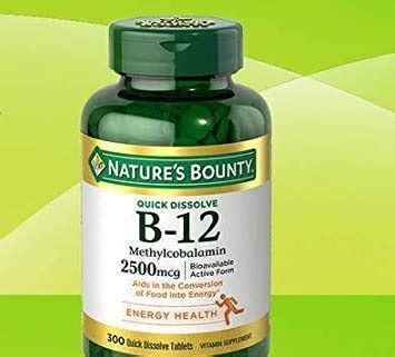 My Experience With Nature S Bounty Vitamin B 12 2500 Mcg