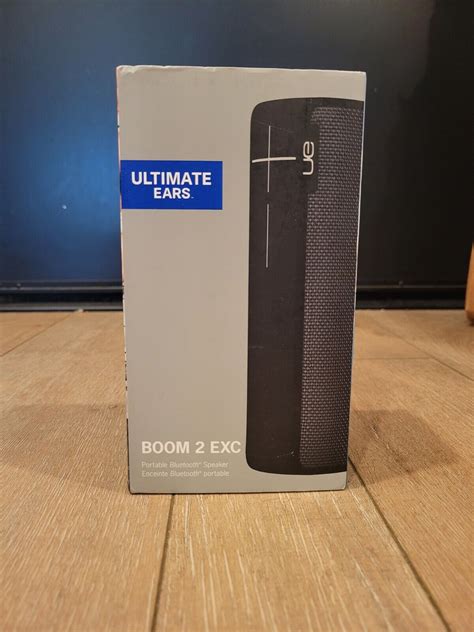 Factory Sealed New Ultimate Ears BOOM 2 EXC Wireless Bluetooth Speaker