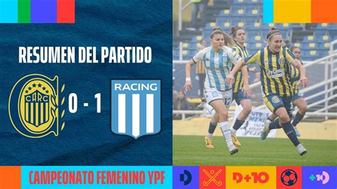 Rosario Central 0 1 Racing RESUMEN Fecha 19 Campeonato Femenino