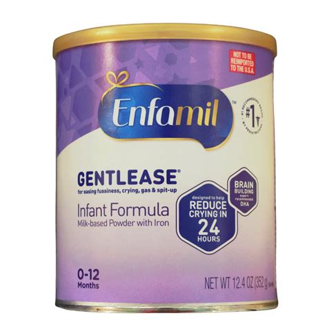 Enfamil Gentlease Infant Formula Milk Based Powder Oz Lupon Gov Ph