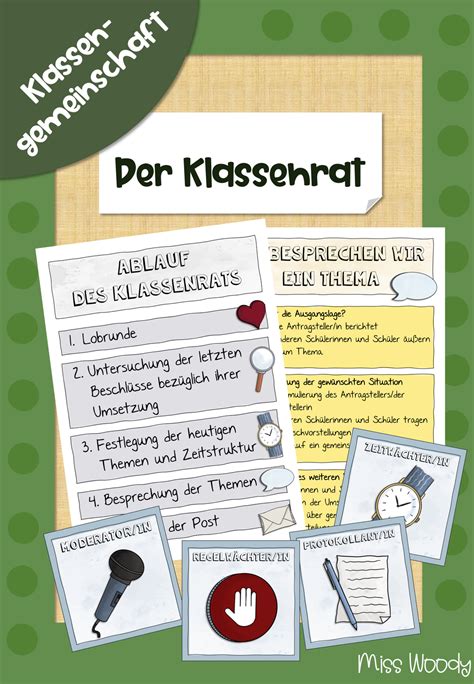 Der Klassenrat ist eine Möglichkeit mit deiner Klasse Entschlüsse zu