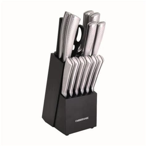 Farberware Cutlery Set Black Pc Qfc