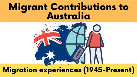 Migrant Contributions To Australia Cunning History Teacher