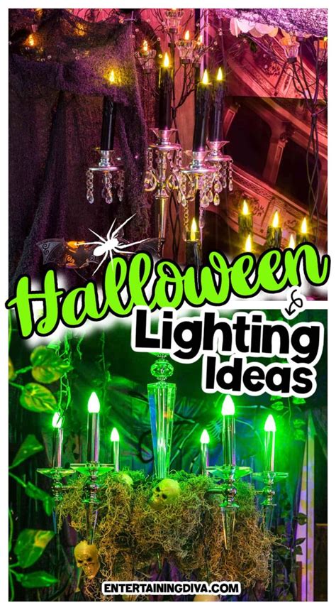 Halloween Haunted House Lighting Effects Ideas To Make Your House Look