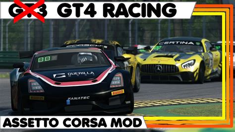 Assetto Corsa Guerilla Mods Gt4 Car Pack Youtube