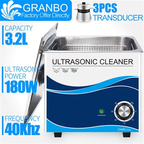 granbo ultrasonic cleaner    heating bath dental manicure