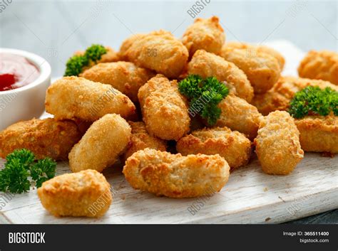 Crispy Battered Scampi Image And Photo Free Trial Bigstock