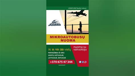 Autobusų, Mikroautobusų nuoma - YouTube