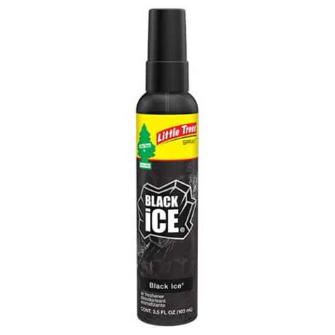 Little Trees Black Ice 3.5oz Car Air Freshener Spray - CB Distributors