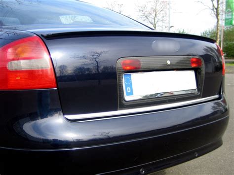 97 04 For Audi A6 S6 C5 Sedan Saloon Boot Trunk Lip Spoiler Wing Unpainted