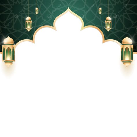 Dekorasi Islami Untuk Bingkai Ramadhan Dan Vektor Idul Fitri Gambar