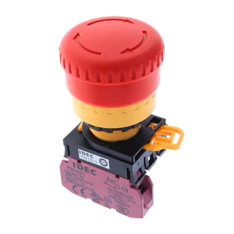 Emergency Stop E Stop Switches Electronic Components Distributor