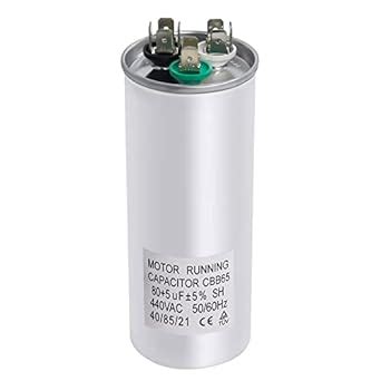 Uf Mfd V Dual Run Round Capacitor Capacitor Replacement For