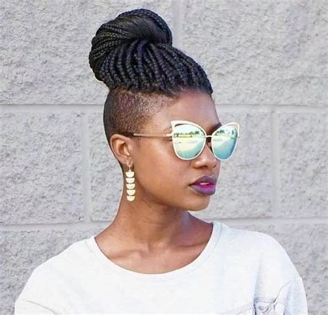 31 Box Braids With Shaved Sides For 2024 Thrivenaija Shaved Side