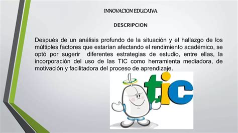 Propuesta De Innovación Educativa Actividad Ppt