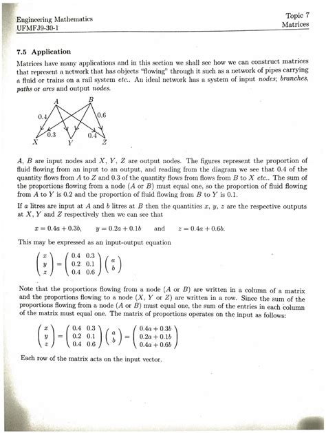 Lec 75 Matrix Application Engineering Mathematics Ufmf J9 30 7 5