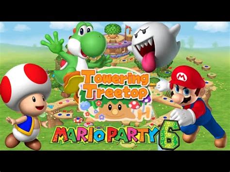 Asm Mario Party Towering Treetop Gameplay Match Youtube