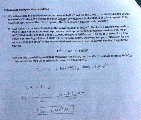how to calculate equilibrium concentration