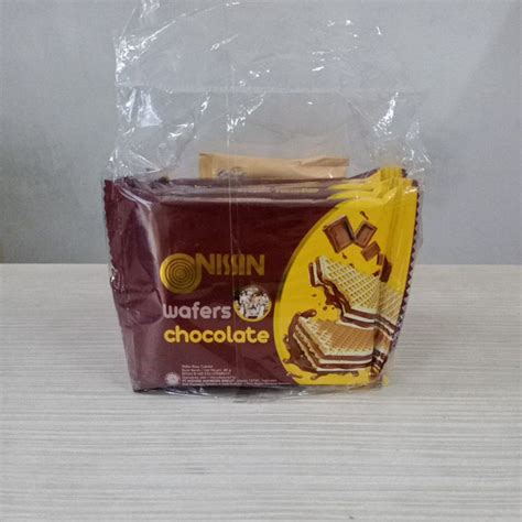 Jual NISSIN WAFERS CHOCOLATE ISI 5 NISSIN WAFER Shopee Indonesia