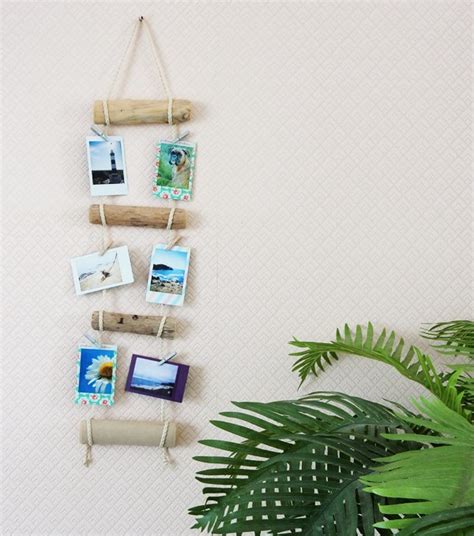 DIY porte photos en bois flotté Caro Dels Blog DIY et loisirs