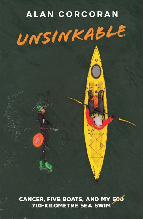 unsinkable cancer  boats    kilometre sea swim