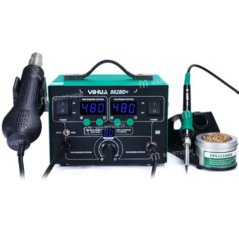 Yihua Bd High Power Digital Display Hot Air Gun Soldering Station