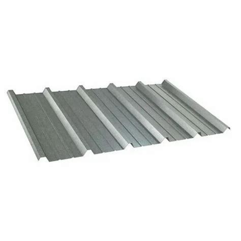 Color Coated Hot Rolled FRP Corrugated Roofing Sheet Thickness Of Sheet Mm At Sq Ft In
