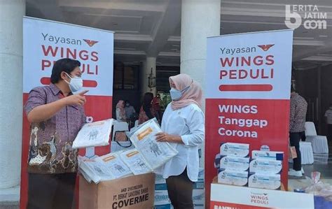 Surabaya Memanggil Pt Wings Surya Sumbang Ribuan Apd Dan Uang Rp Juta