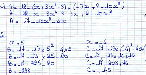 Calcul Dune Expression Littérale Collège Jean Boucheron