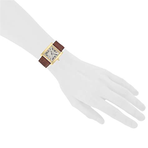 Orologio da polso Cartier Tank Française 333764 Collector Square