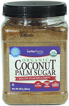 Amazon BetterBody Organic Coconut Palm Sugar 567g Grocery