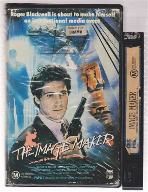 Rare Vhs Video Tape The Image Maker Big Box Ex Rental Clamshell Cbs Fox