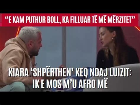 E kam puthur boll ka filluar të më mërzitet Kiara shpërthen keq ndaj