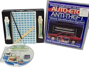 Amazon.com: VIN Etching Kit on Car, Auto, Vehicle Glass for Anti-Theft: Engrave VIN Numbers ...