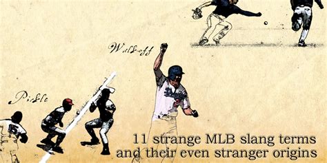 The Origin Stories Behind 11 Uniquely Strange Baseball Terms