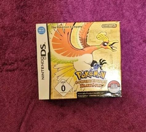 Nintendo Ds Pok Mon Goldene Edition Heartgold Big Box Mit Pokewalker