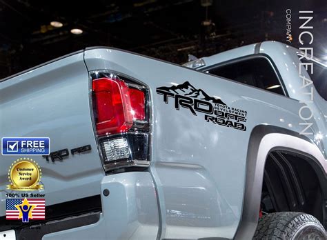 TRD Sport Toyota Tacoma Tundra Decals Vinyl And 50 Similar Items