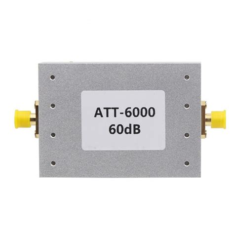 RF Digital Programmable Attenuator 6GHz 60DB Step 0.25DB with OLED ...