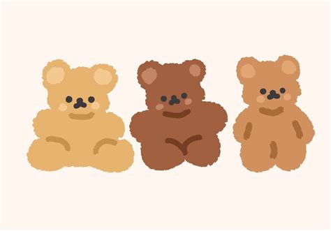 Details Kawaii Bear Wallpaper Latest In Cdgdbentre