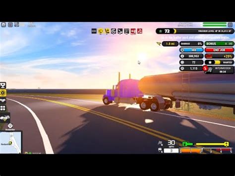 I Did Some Trucking Jobs In Ultimate Driving Roblox Youtube