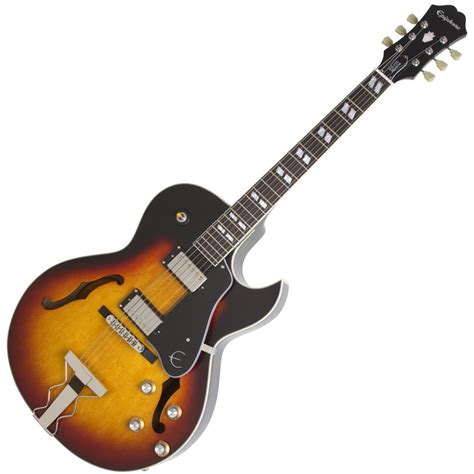 Disc Epiphone Es 175 Premium Hollowbody Guitar Vintage Sunburst