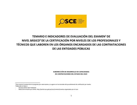 Temario V3 Unasam TEMARIO E INDICADORES DE EVALUACIN DEL EXAMEN 1